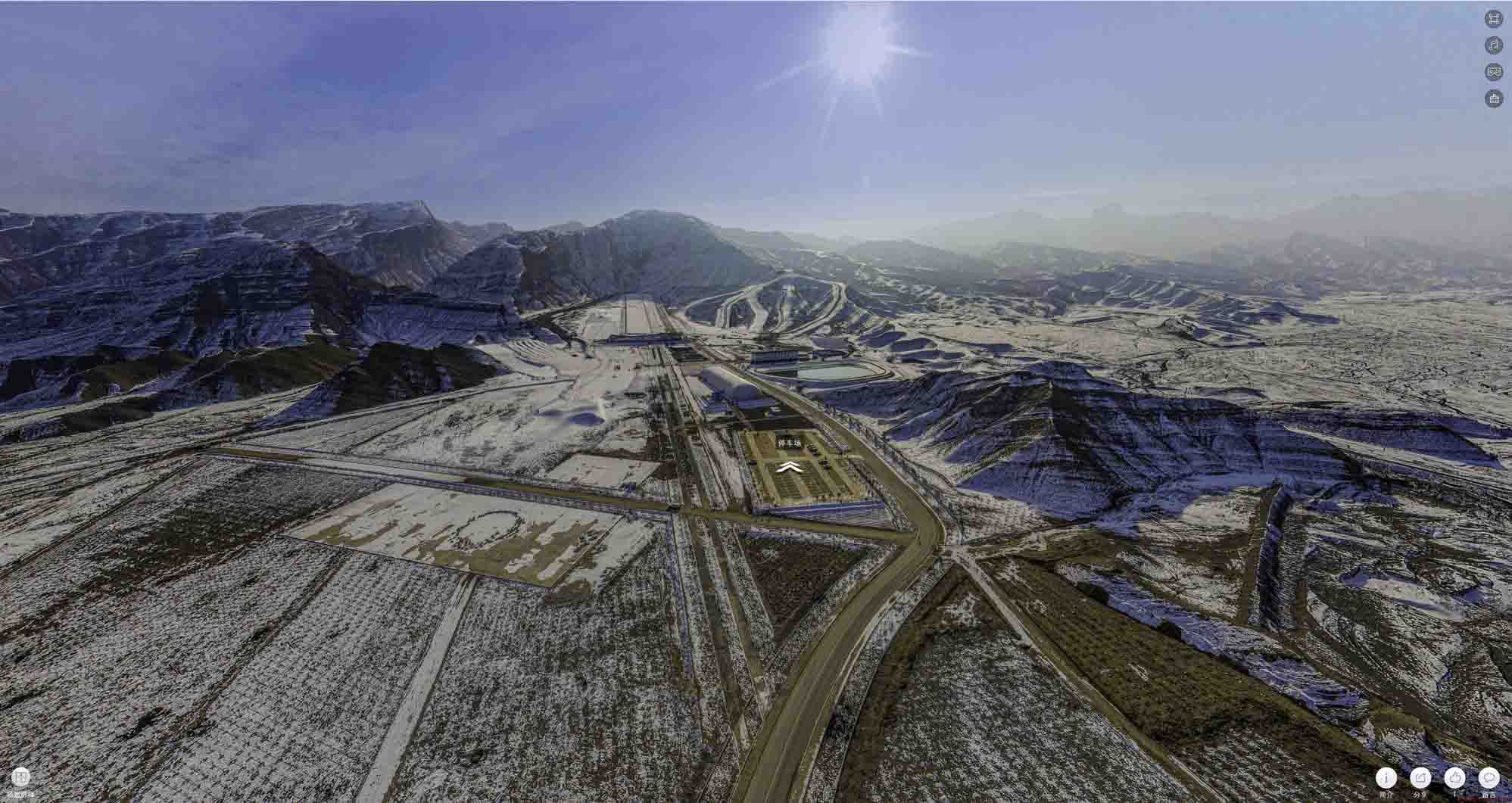 东山720全景技术：开启全方位视觉新纪元——在手绘地图中的应用探索